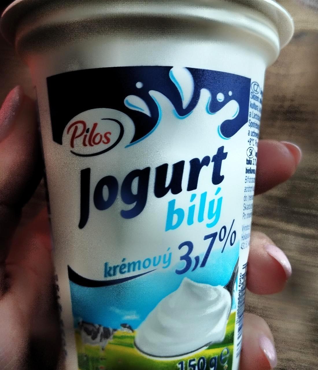 Képek - Biely jogurt krémový 3,7% Pilos
