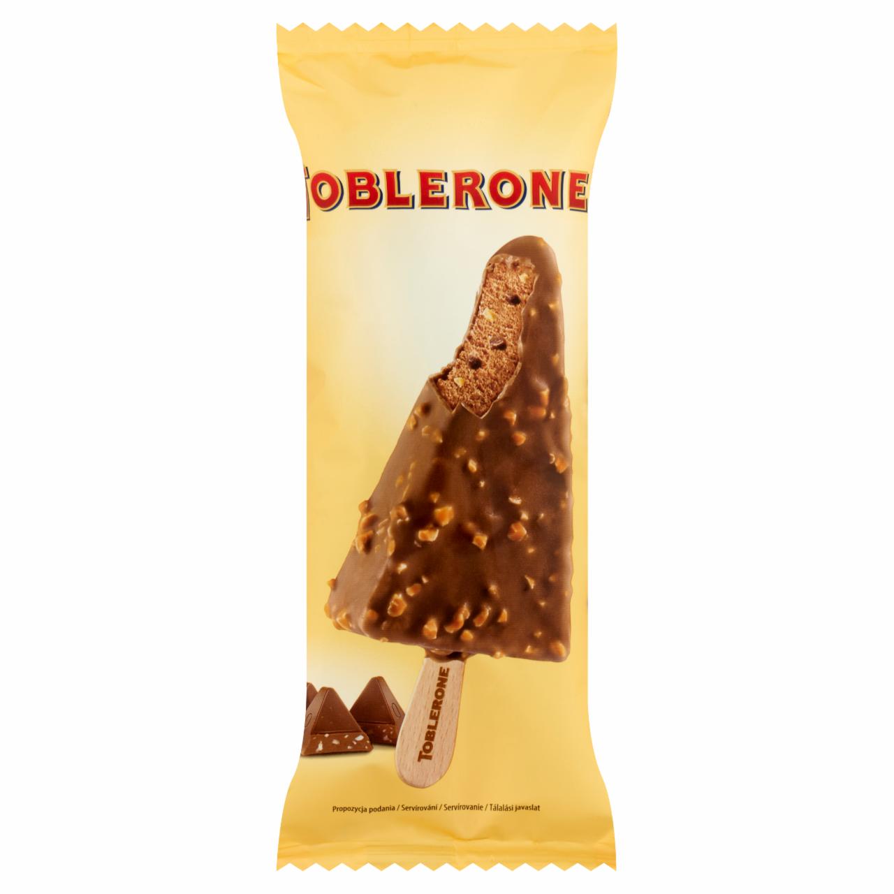 Képek - Toblerone csokoládés-mézes jégkrém mézes-mandulanugátos tejcsokoládé darabokkal 100 ml