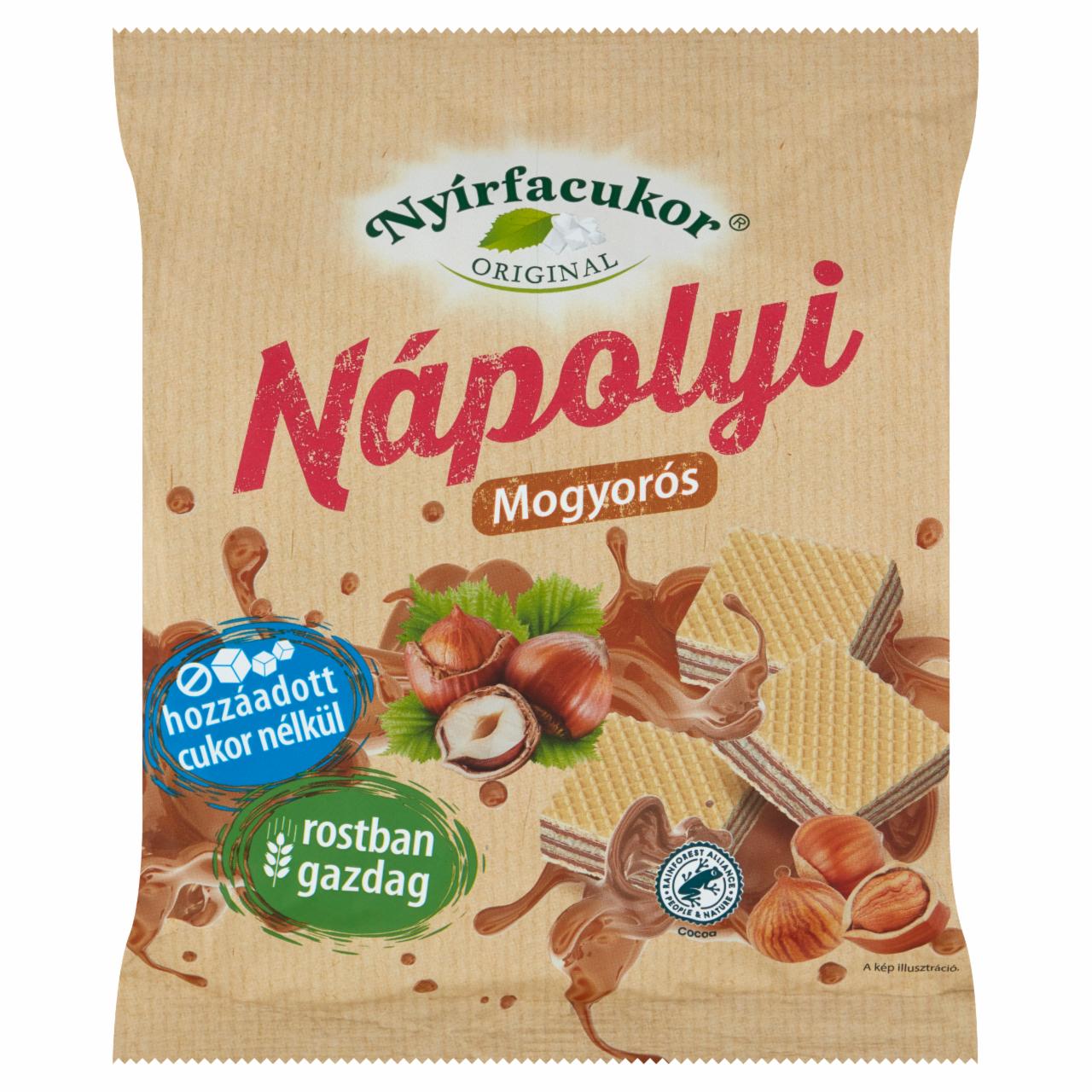 Képek - Nyírfacukor Original mogyorós nápolyi xilittel és inulinnal 180 g