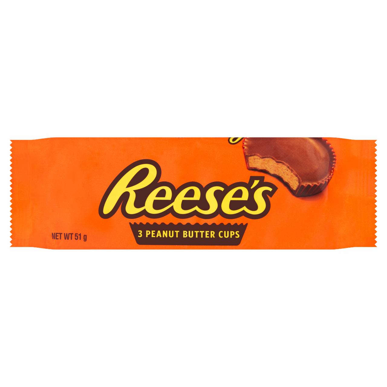 Képek - Reese's 3 Cups mogyoróvajas csokoládés ízű bevonós kelyhek 51 g