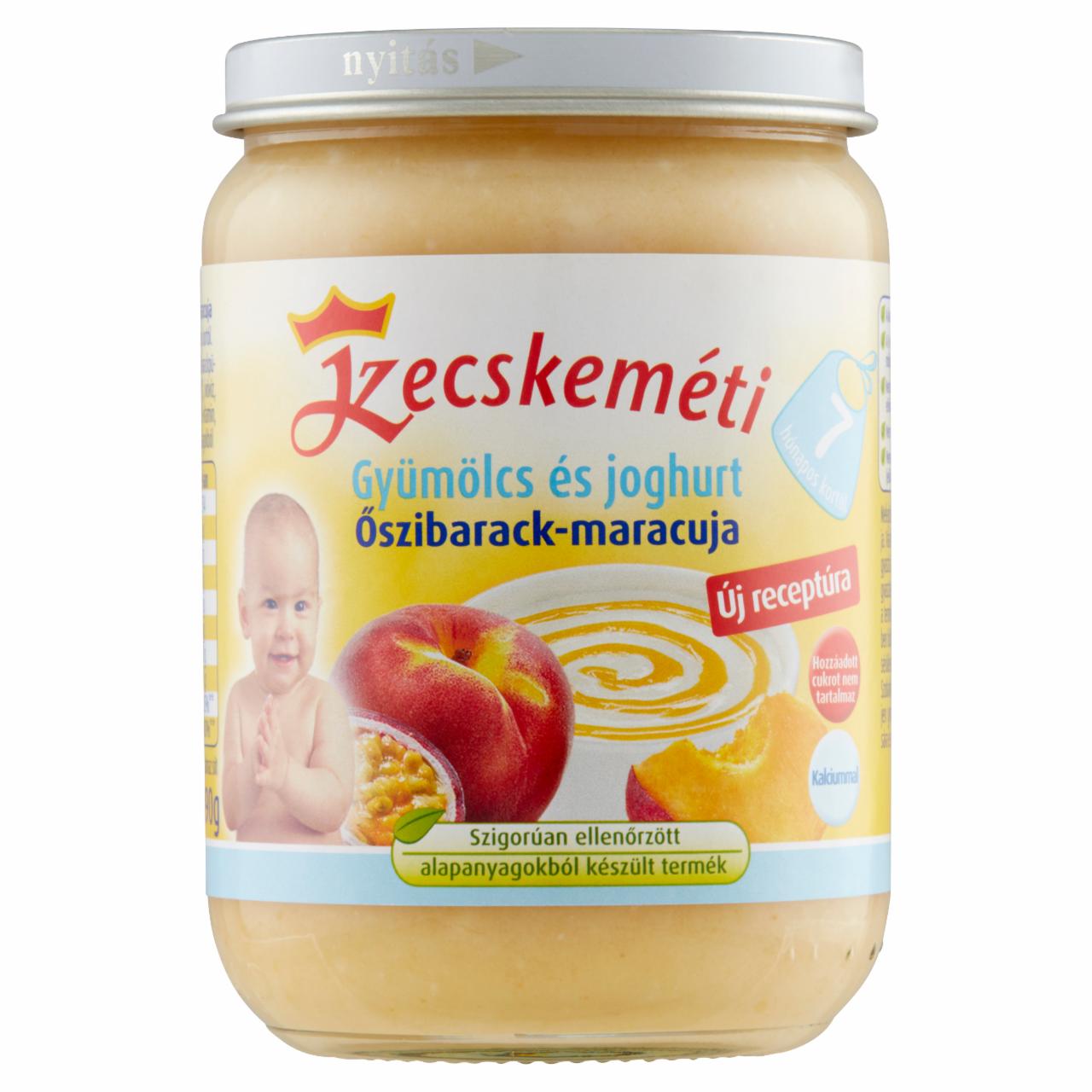 Képek - KecskemĂ©ti BIO gyĂĽmĂ¶lcs Ă©s joghurt Ĺ‘szibarack-maracuja bĂ©bidesszert 7 hĂłnapos kortĂłl 190 g