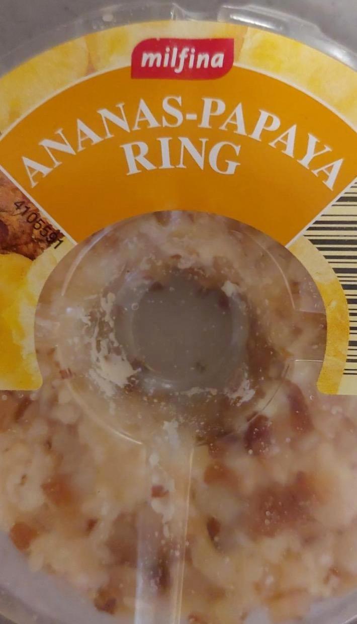 Képek - Ananas-papaya ring Milfina