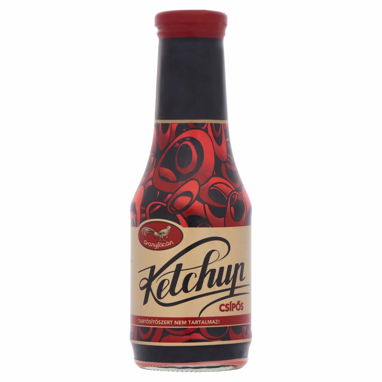 Képek - Aranyfácán csípős ketchup 540 g