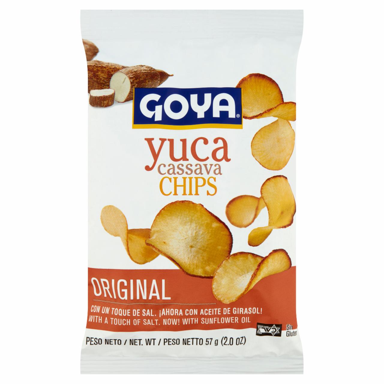 Képek - Goya yucca chips, sózott 57 g