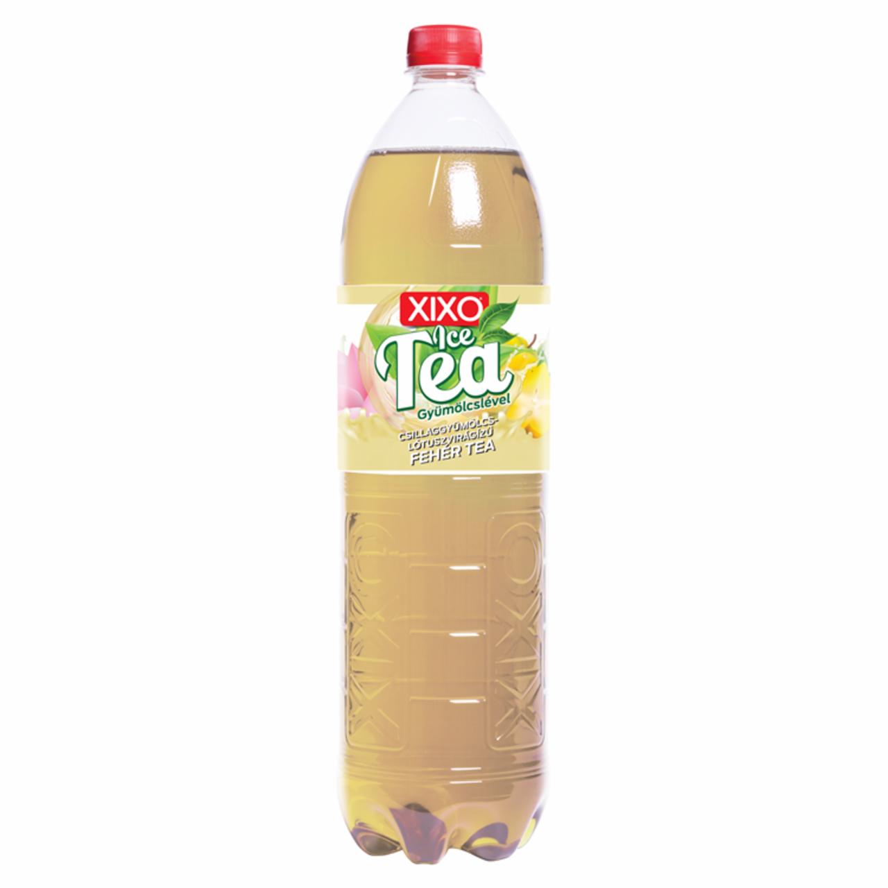 Képek - XIXO csillaggyümölcs-lótuszvirágízű fehér tea gyümölcslével 1,5 l