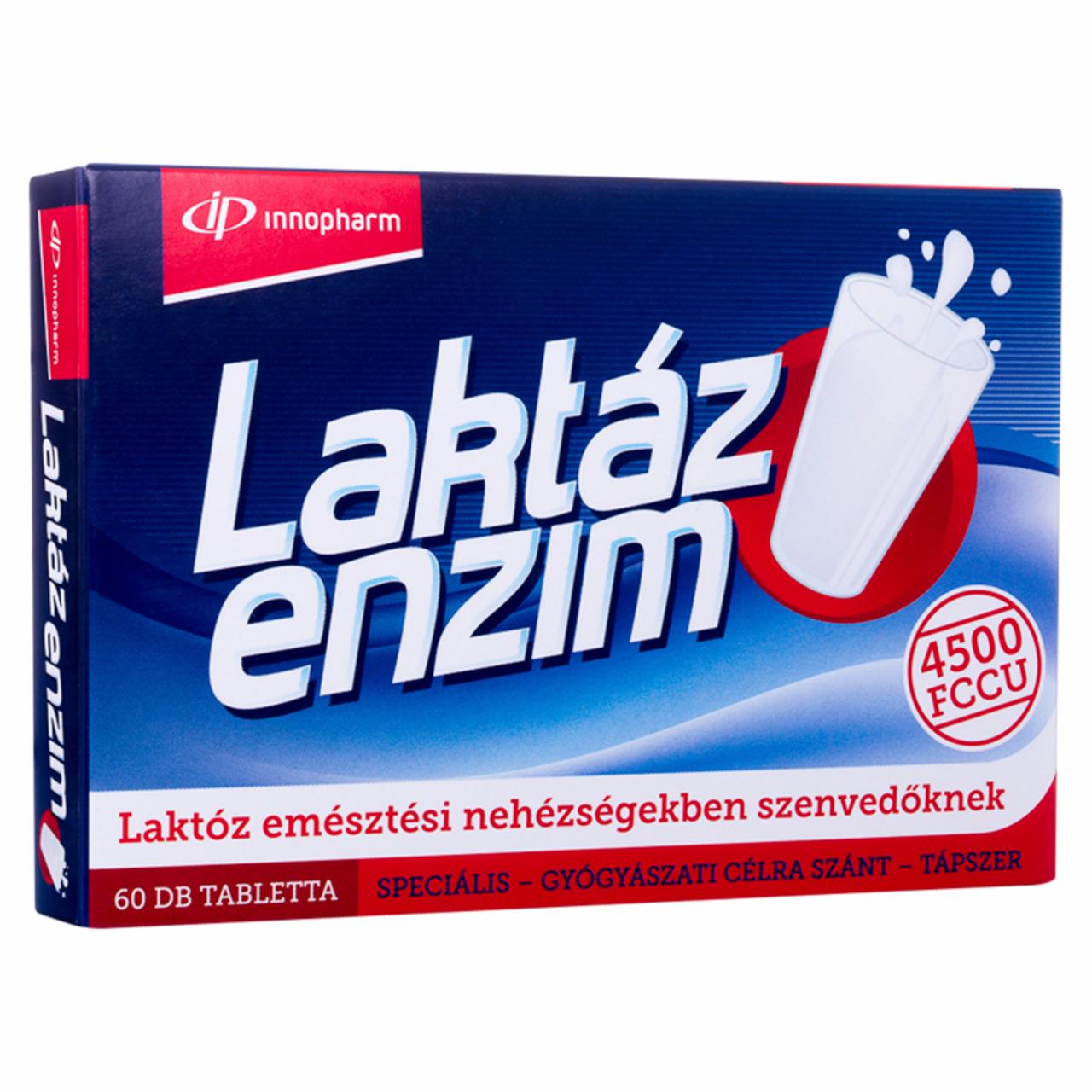 Képek - InnoPharm laktáz enzim tabletta 60 db 20,7 g