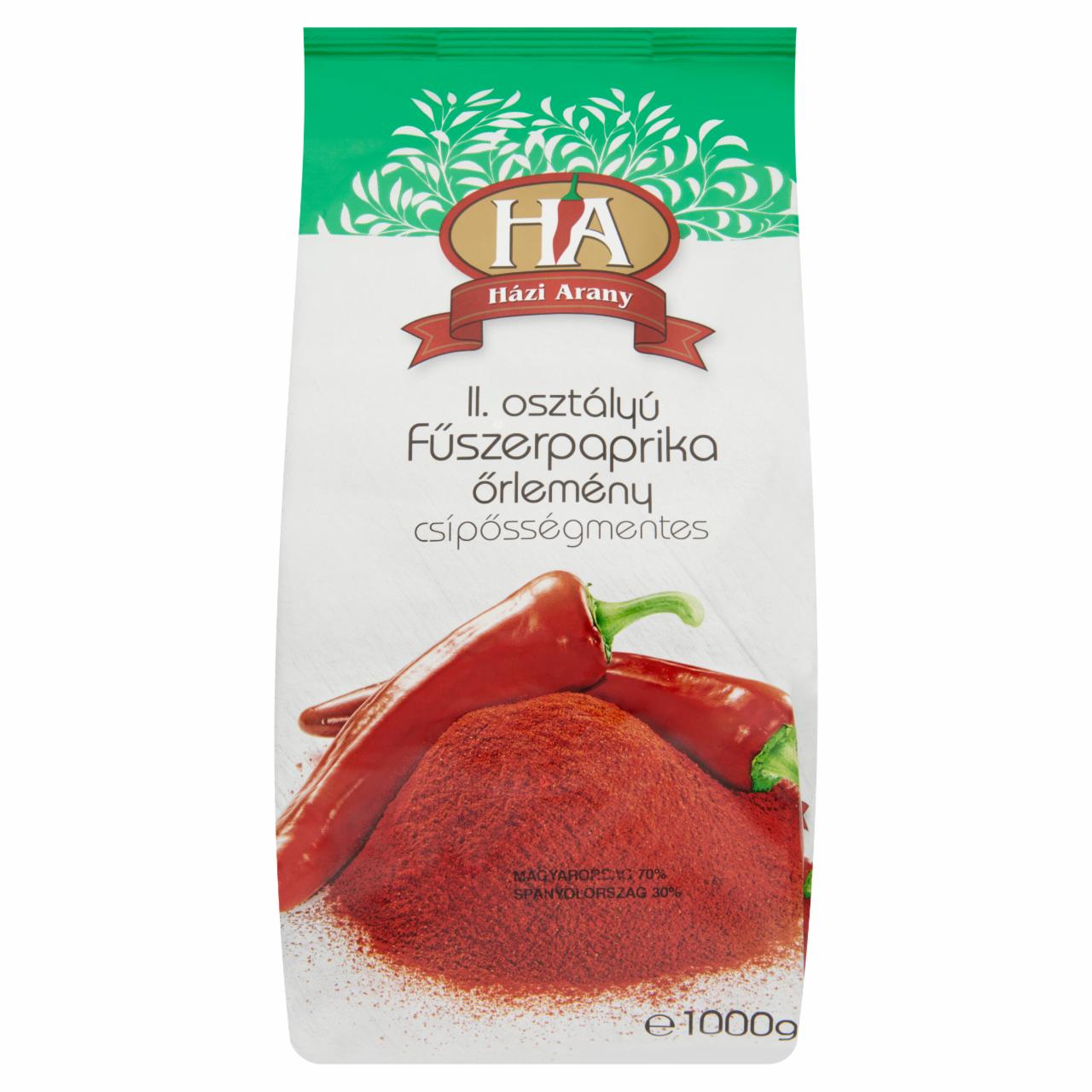 Képek - Házi Arany II. osztályú édesnemes édes fűszerpaprika őrlemény 1000 g