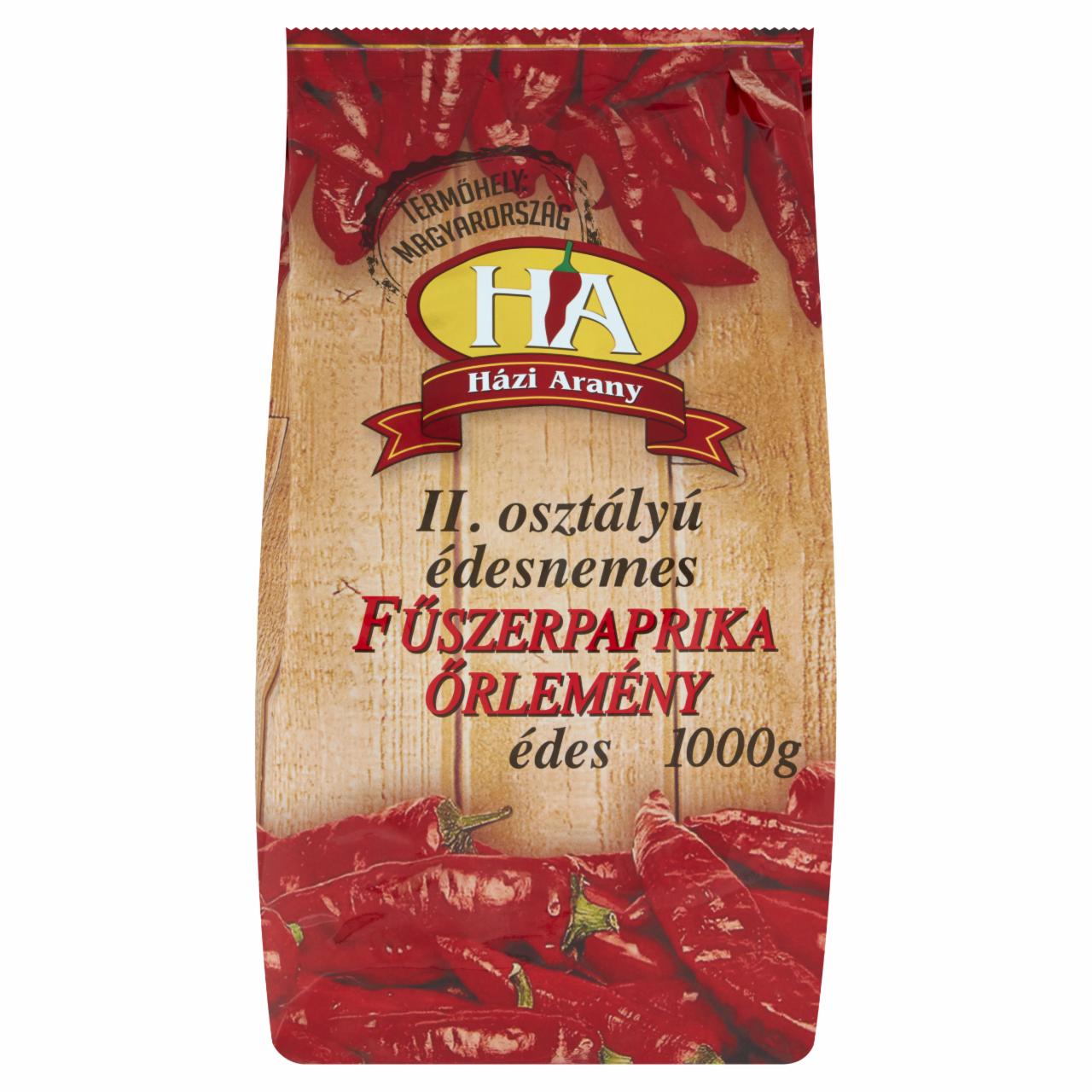 Képek - Házi Arany II. osztályú édesnemes édes fűszerpaprika őrlemény 1000 g