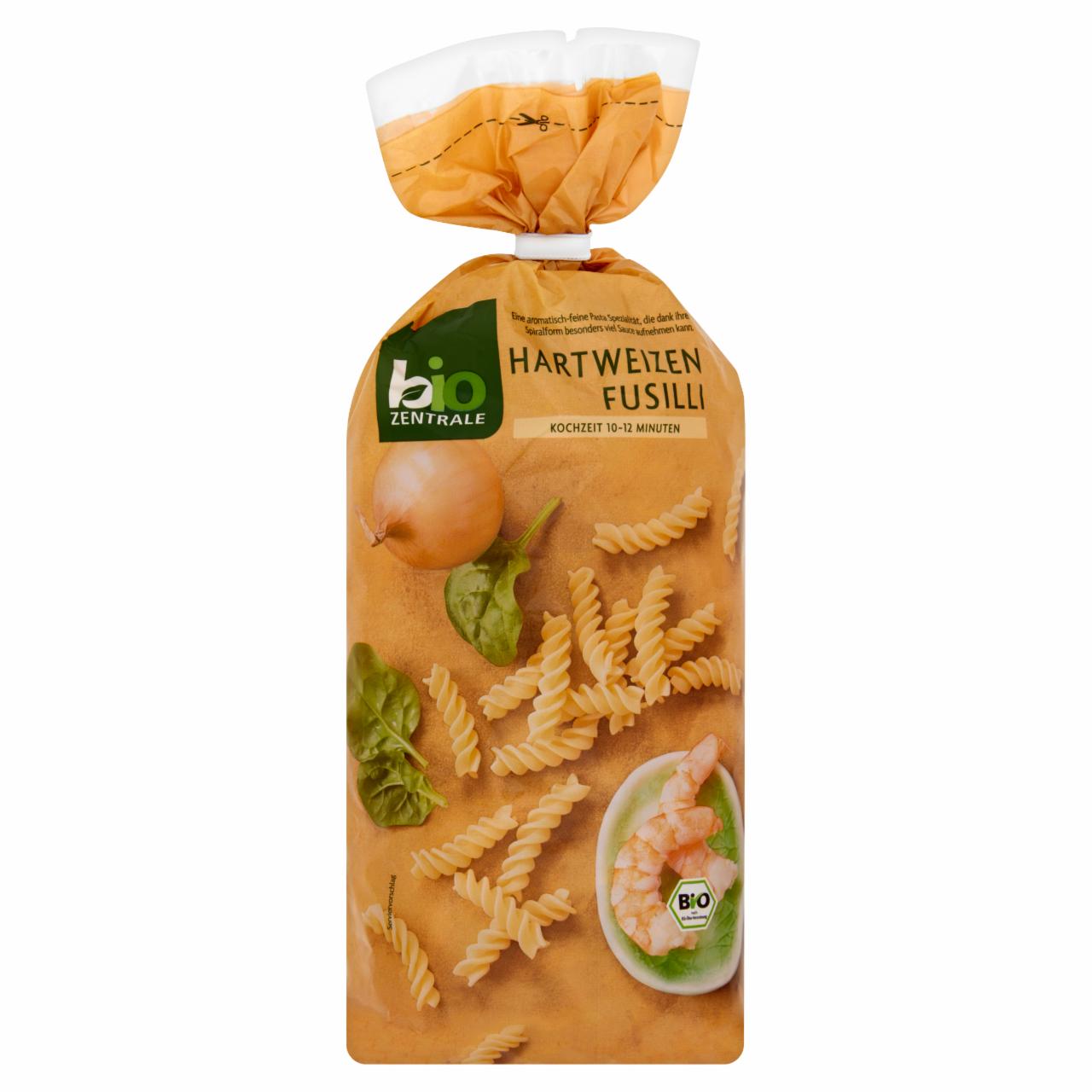 Képek - Bio Zentrale BIO durum fusilli tészta 500 g