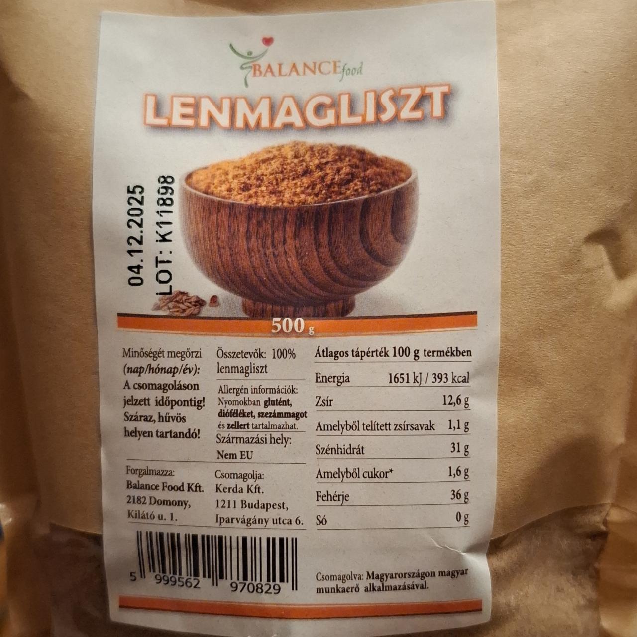 Képek - Lenmagliszt Balancefood