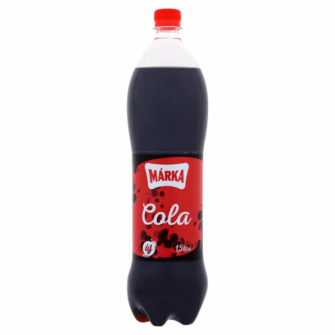 Képek - Márka cola ízű szénsavas üdítőital, cukorral és édesítőszerekkel 1,5 l