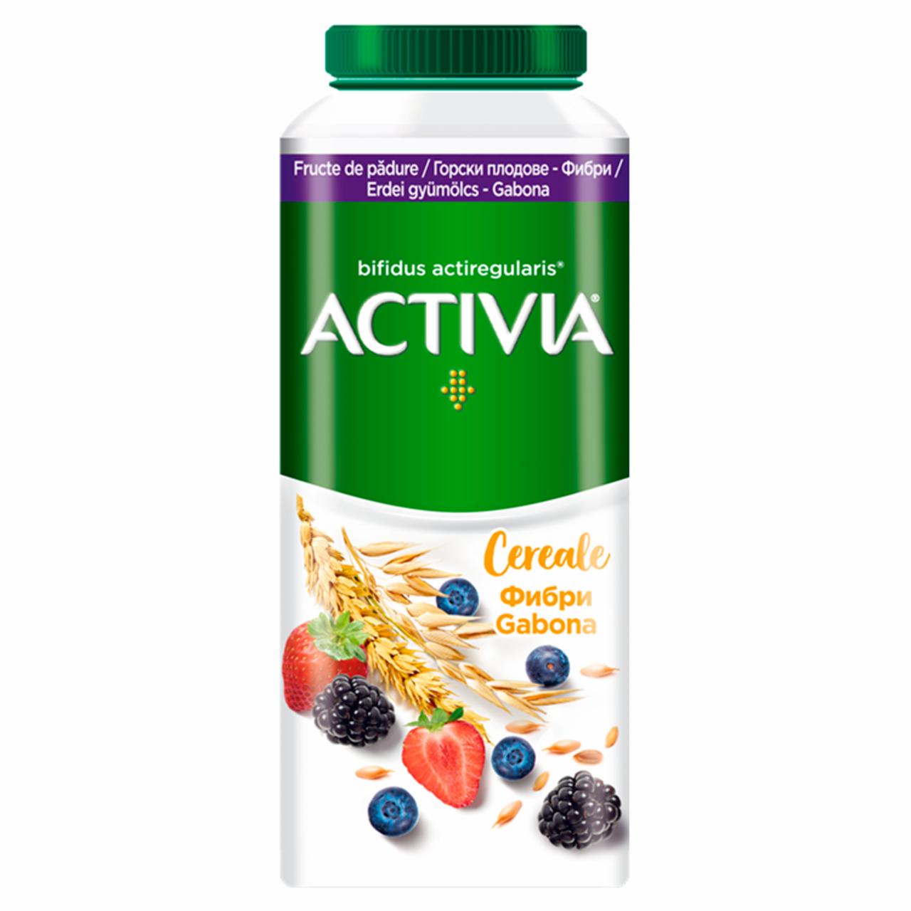 Képek - Danone Activia erdei gyümölcs, élőflórás joghurtital gabonával 320 g