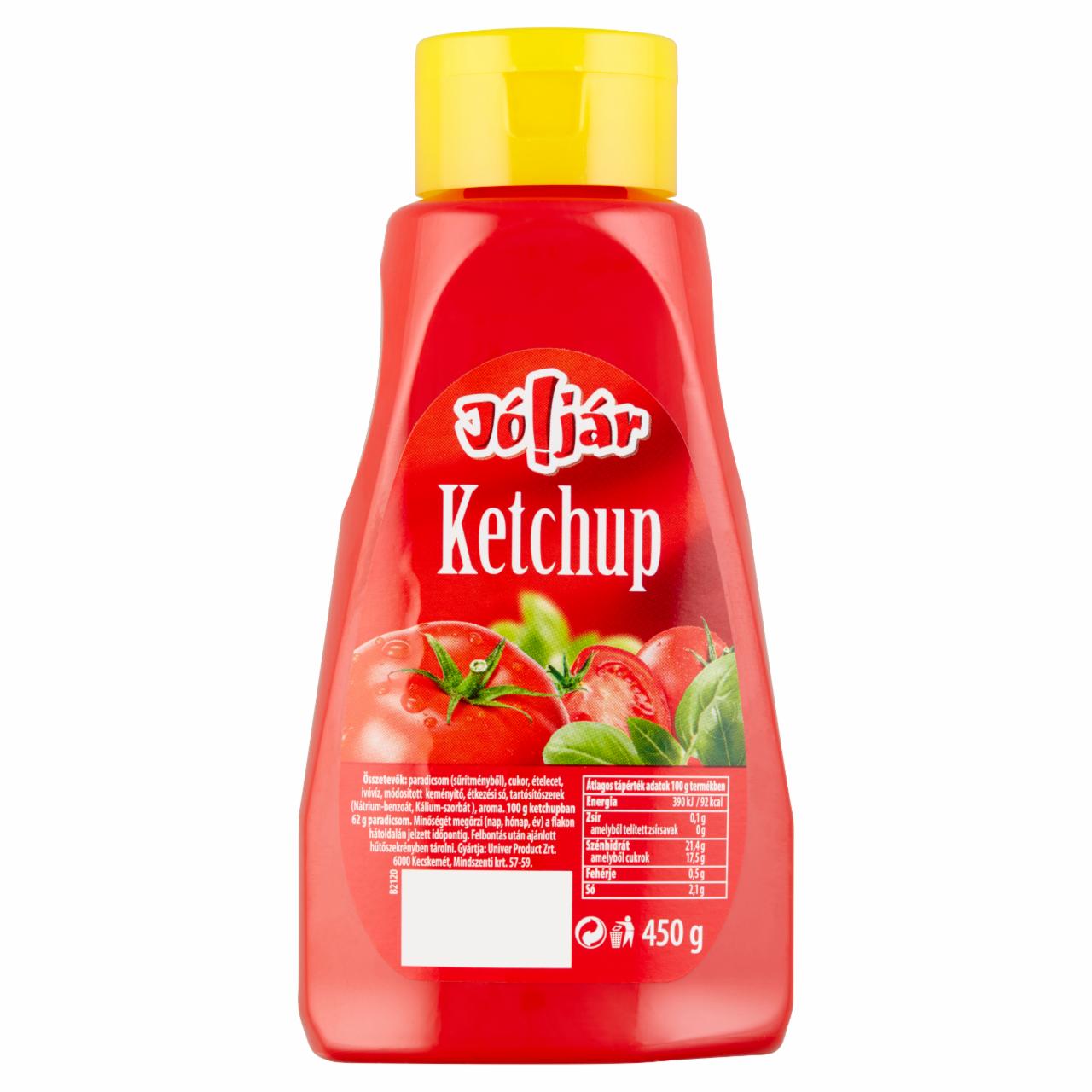 Képek - Jó!jár ketchup 450 g
