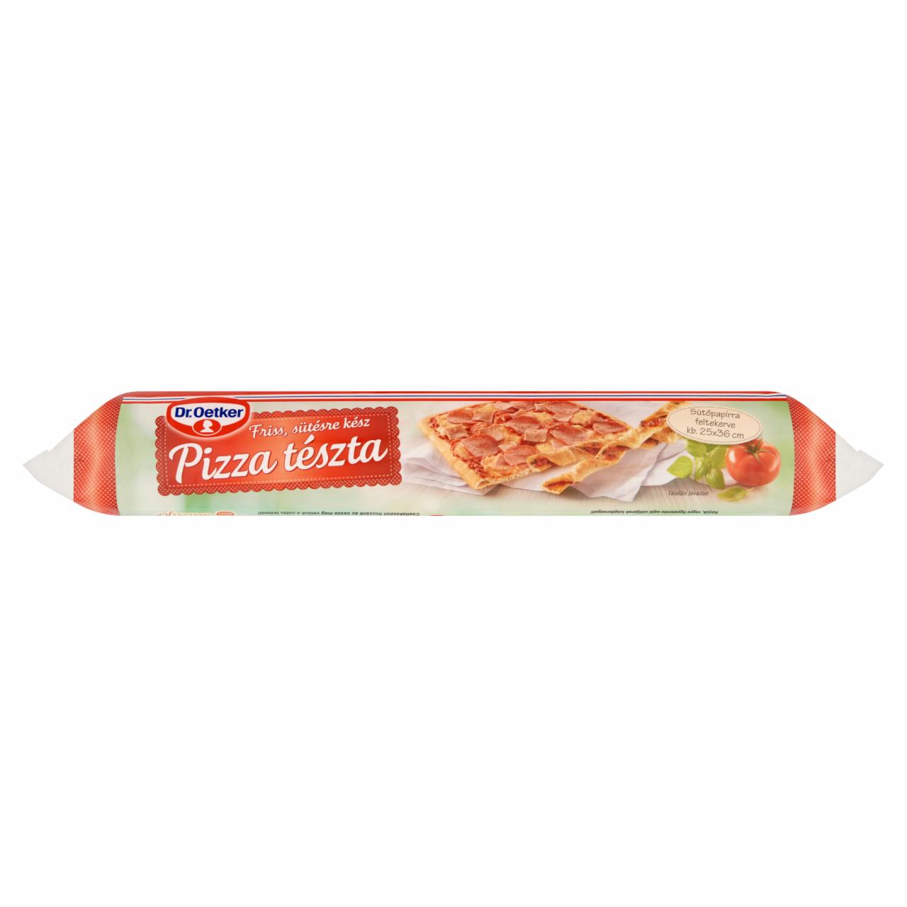 Képek - Dr. Oetker friss, sütésre kész pizza tészta 400 g