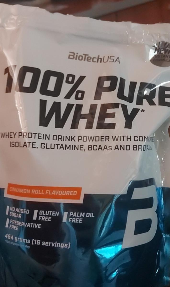 Képek - 100% pure whey cinnamon roll BioTechUSA