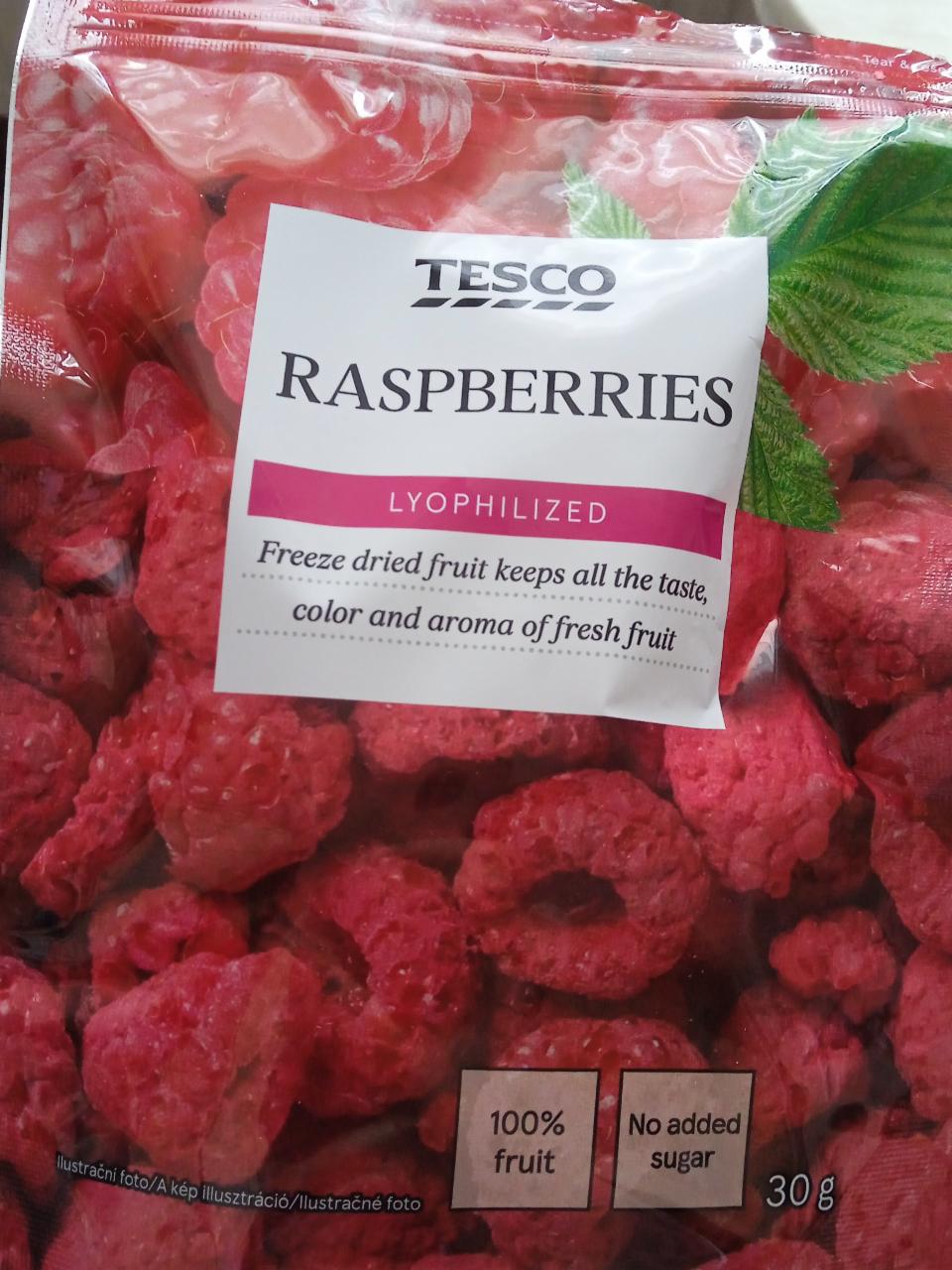 Képek - Raspberries lyophilized Tesco