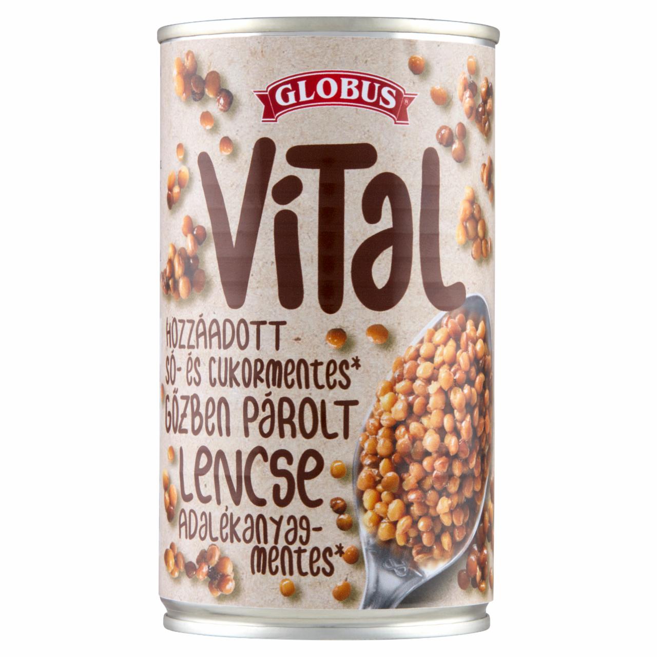 Képek - Globus Vital gőzben párolt lencse 285 g