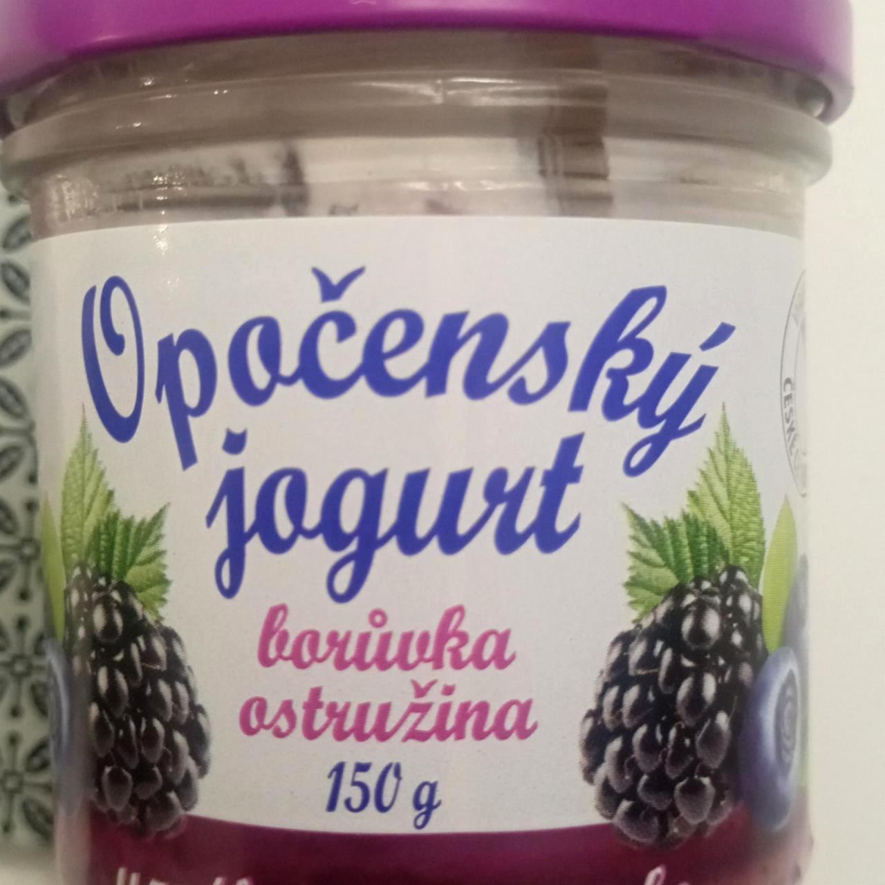 Képek - Opočenský jogurt borůvka ostružina