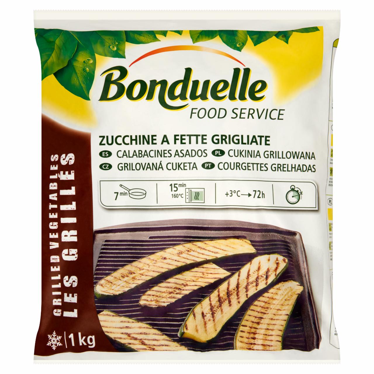 Képek - Bonduelle Food Service gyorsfagyasztott grillezett cukkini szeletek 1 kg