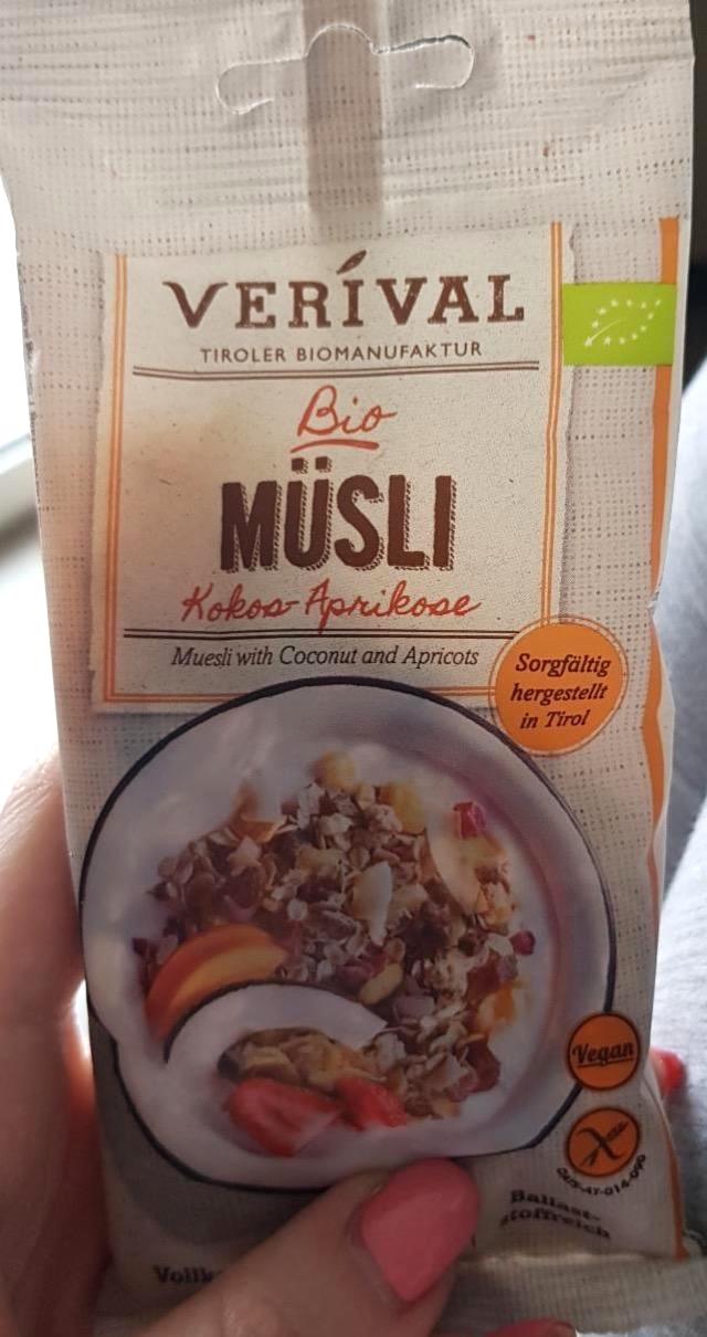 Képek - Müsli kokos-aprikose Verival