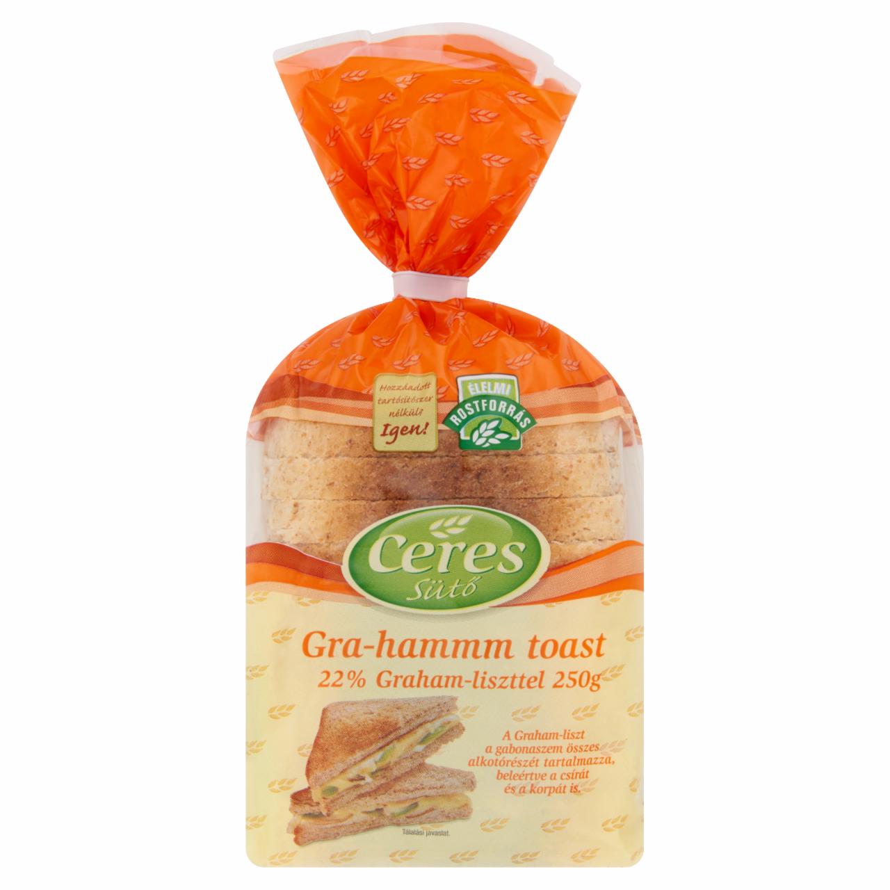 Képek - Ceres Gra-Hammm toast Graham-liszttel 250 g
