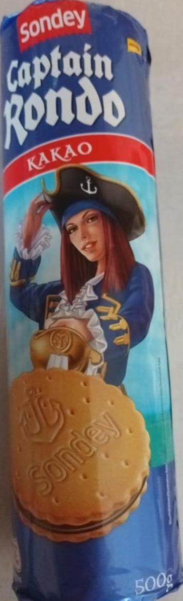 Képek - Sondey captain rondo cocoa omlós szendvicskeksz