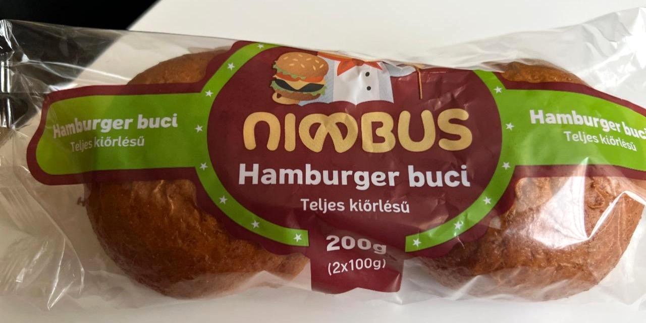 Képek - Hamburger buci teljes kiőrlésű Nimbus