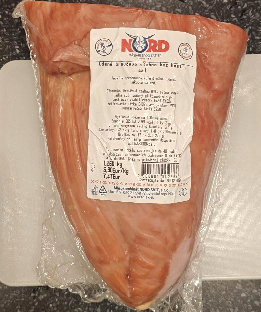 Képek - Údené bravčové stehno bez kosti Nord