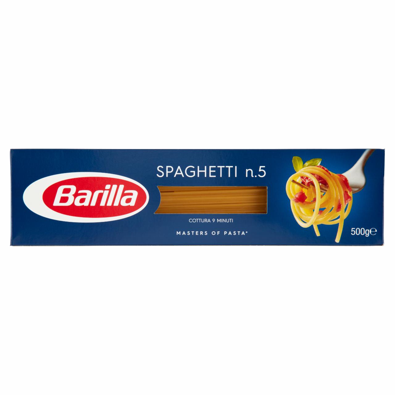 Képek - Barilla Spaghetti szálas durum száraztészta 500 g
