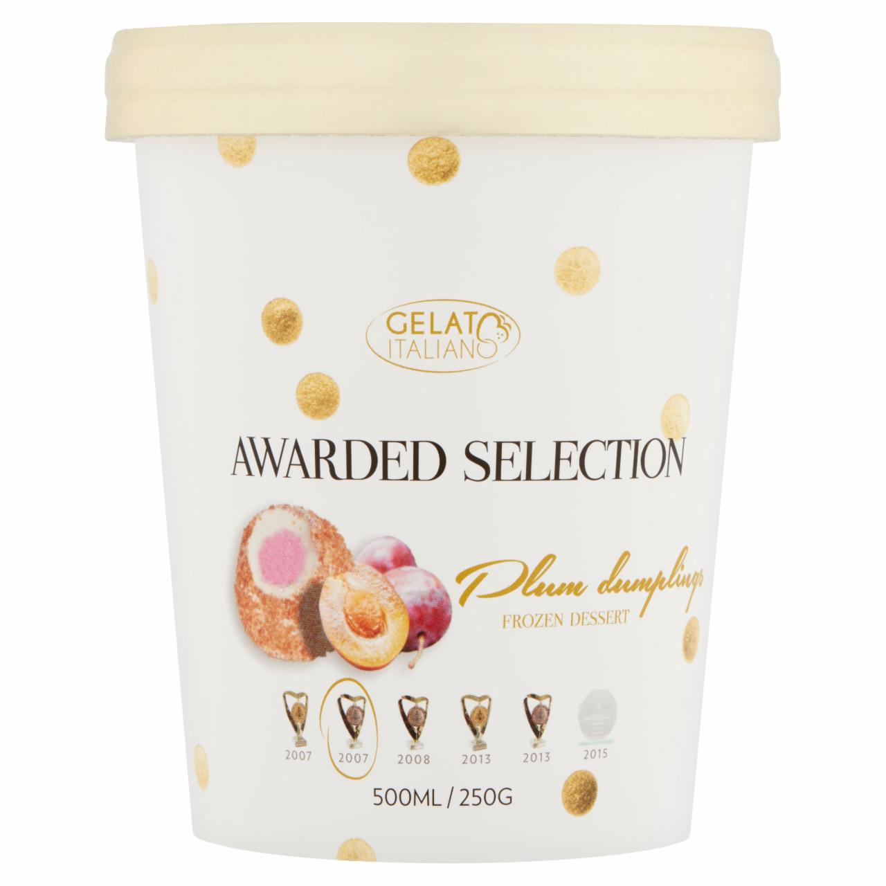 Képek - Gelato Italiano Díjnyertes Kollekció szilvásgombóc tejjégkrém 500 ml