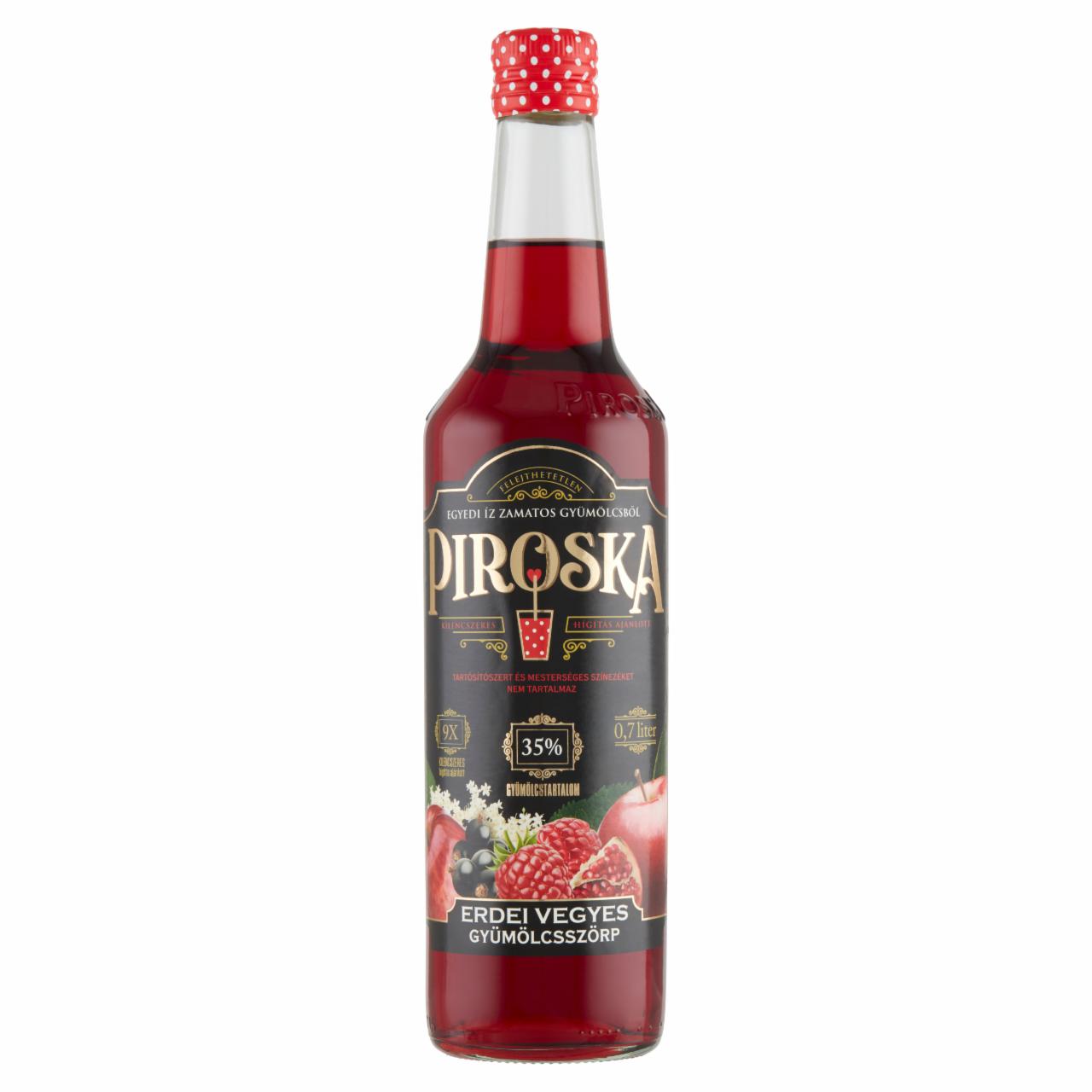 Képek - Piroska erdei vegyes gyümölcsszörp 0,7 l