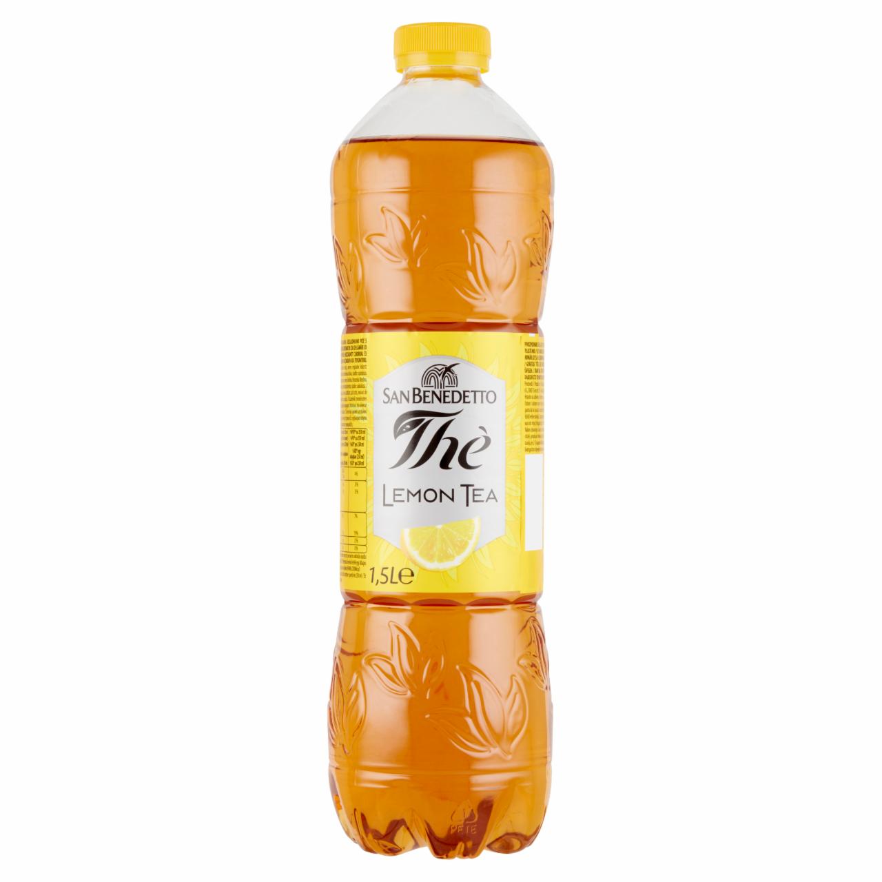 Képek - San Benedetto citromos ice tea ízű alkoholmentes üdítőital 1,5 l