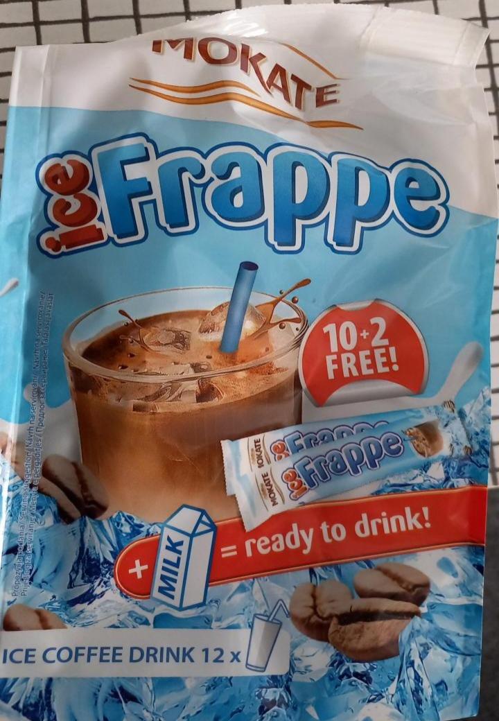 Képek - Mokate Ice Frappe Classic instant kávéitalpor 12 x 12,5 g (150 g)