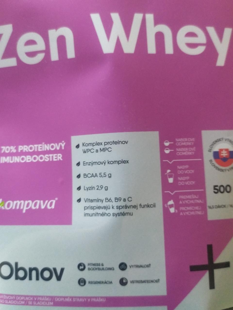 Képek - KOMPAVA Zen Whey Protein