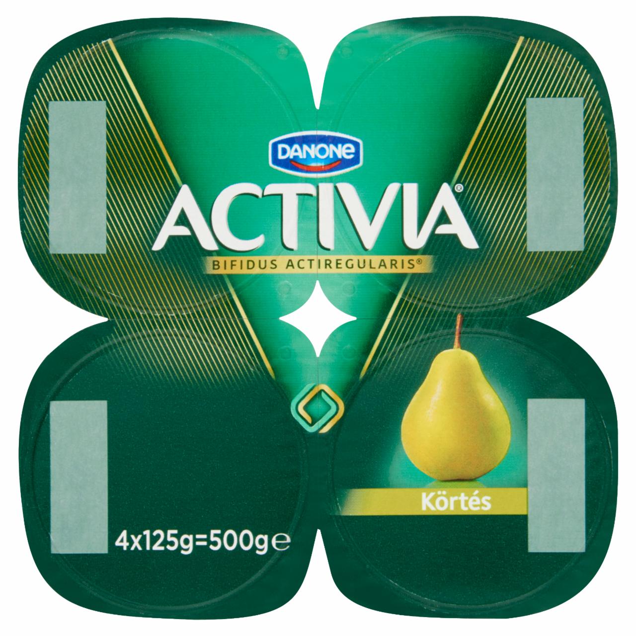 Képek - Danone Activia élőflórás, zsírszegény körtés joghurt 4 x 125 g