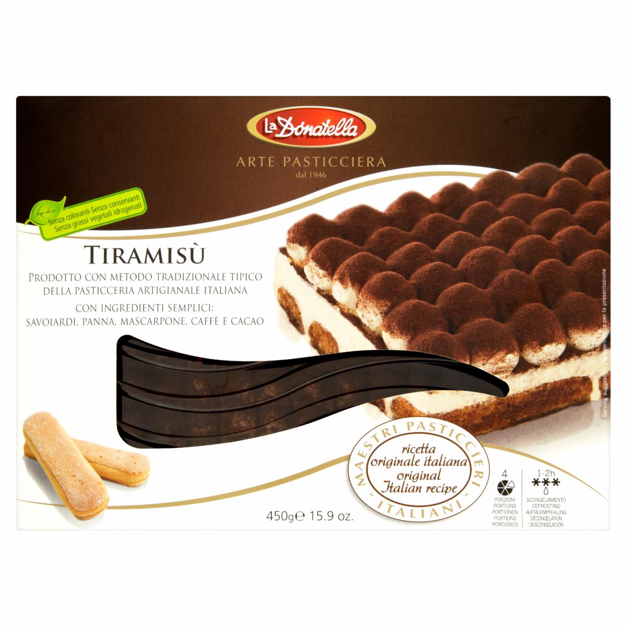 Képek - La Donatella fagyasztott tiramisu 450 g