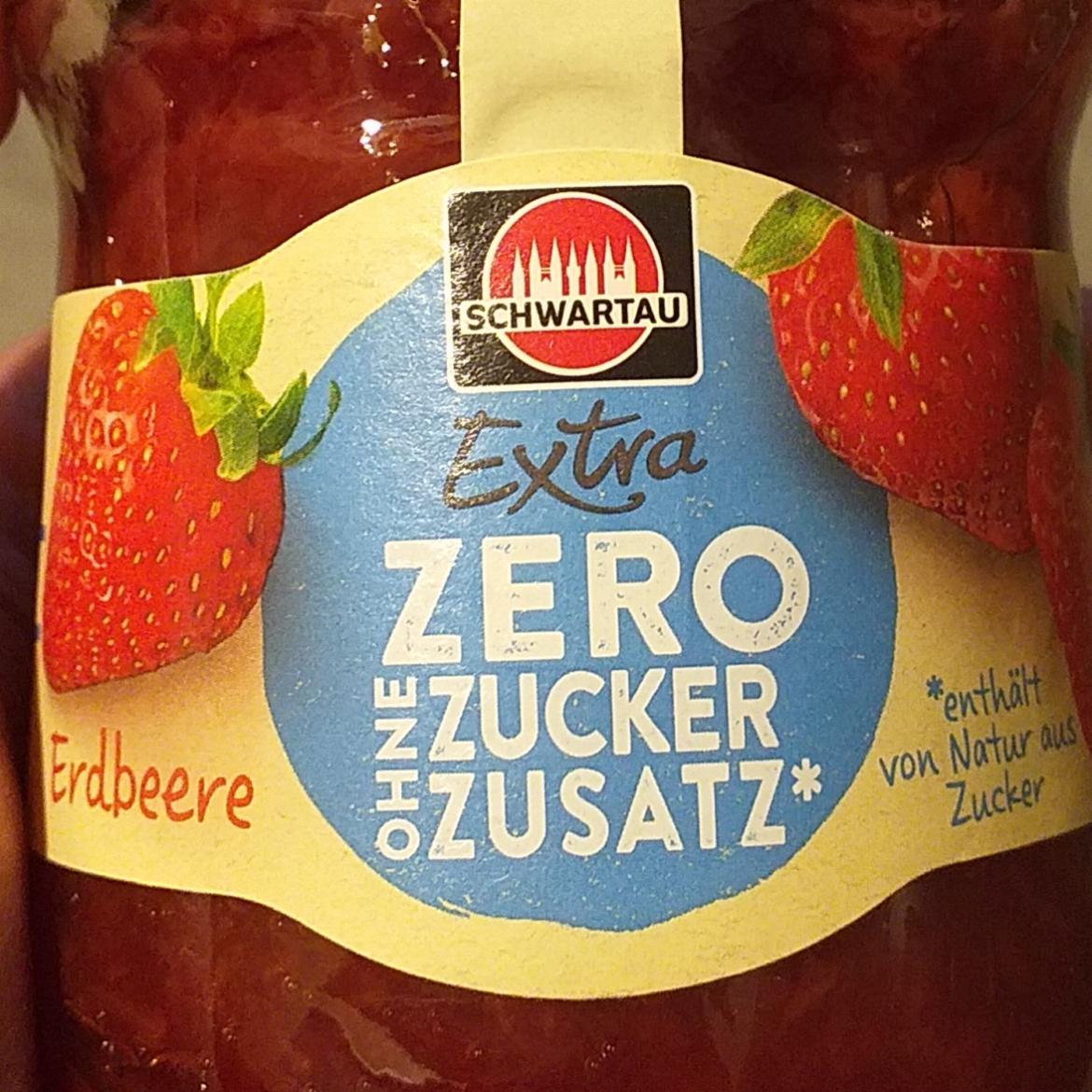 Képek - Extra zero ohne zucker zusatz erdbeere Schwartau