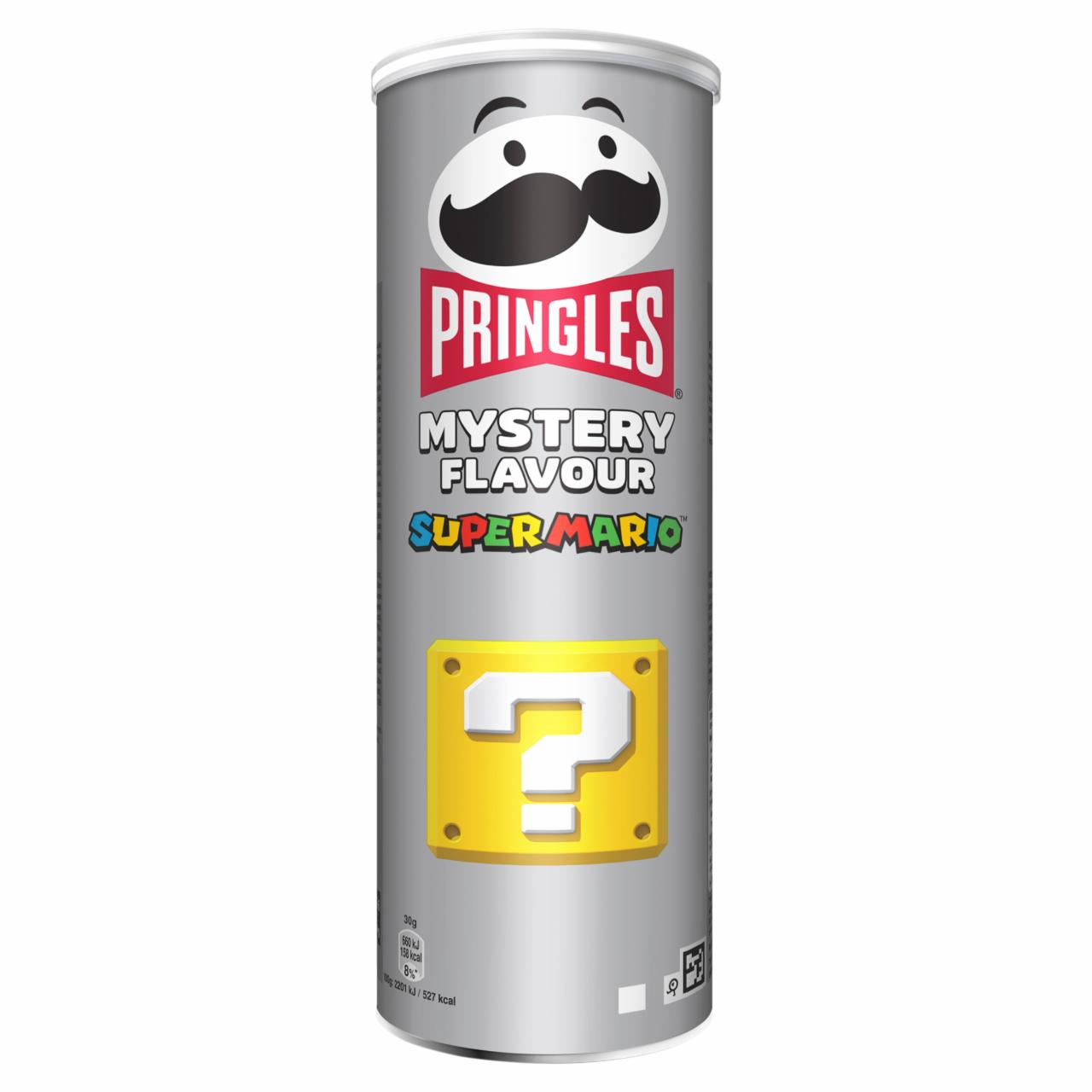 Képek - Pringles Super Mario Mystery Flavour sós snack 165 g
