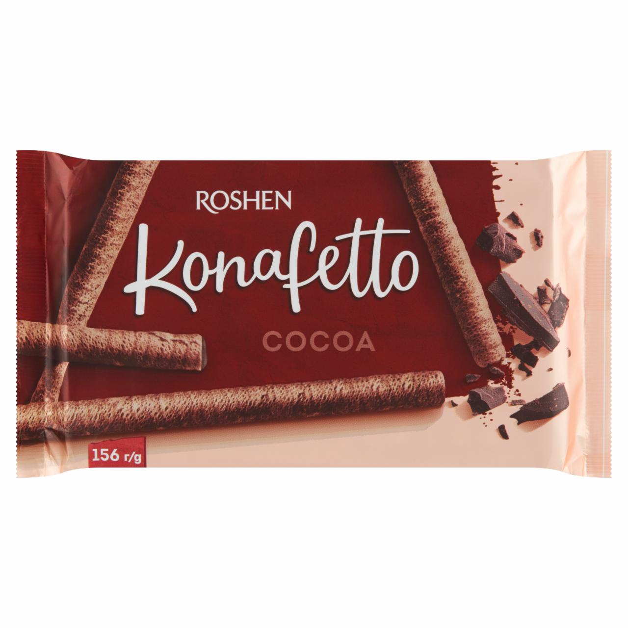 Képek - Roshen Konafetto kakaós krémmel töltött ostyarúd 156 g