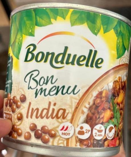 Képek - Bonduelle Bon Menu India lencsés zöldségkeverék fűszeres szószban 400 g