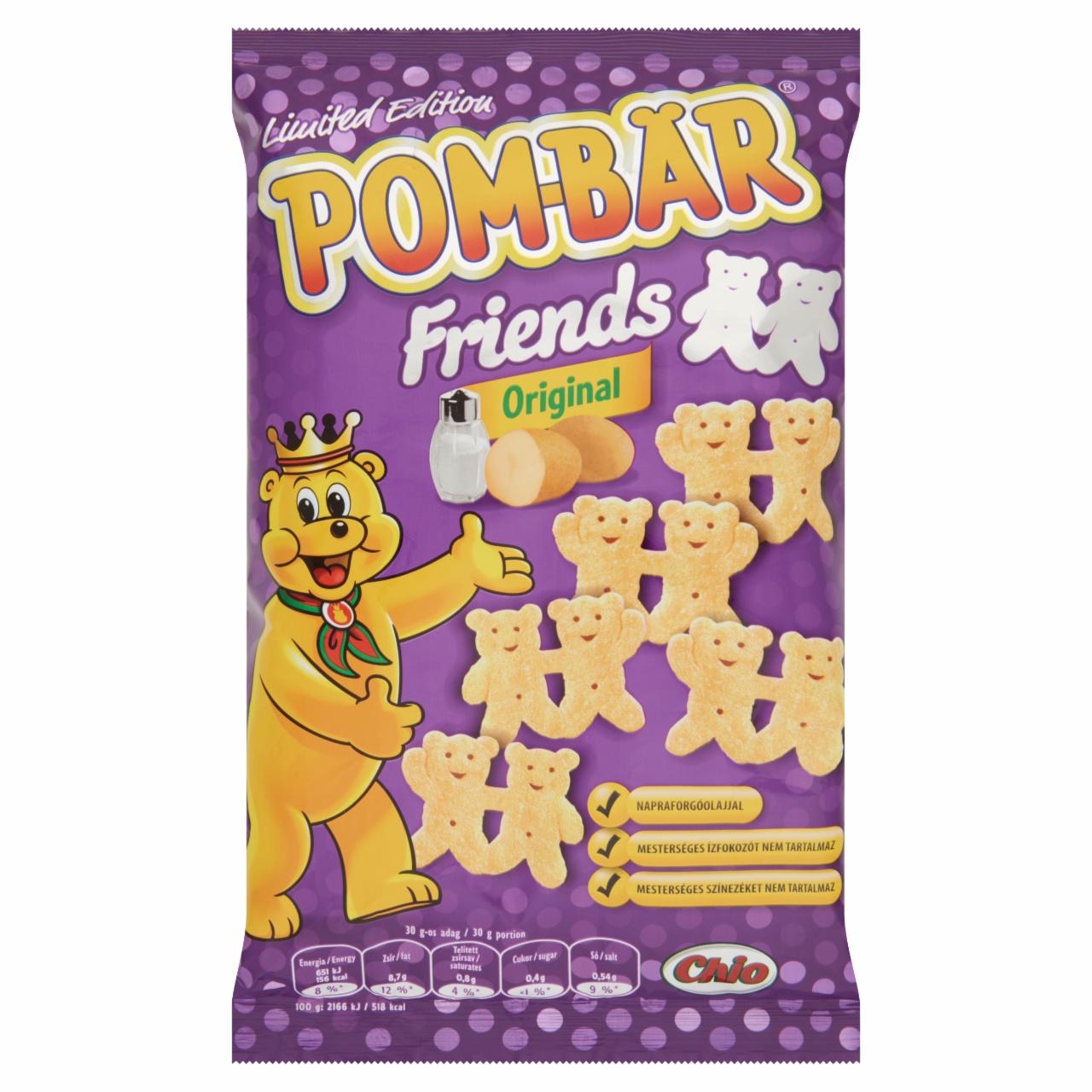 Képek - Pom-Bär Friends Original sós burgonyasnack 50 g