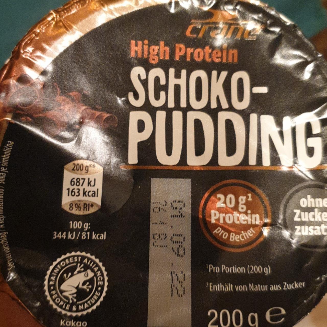 Képek - High protein pudding Schoko Crane