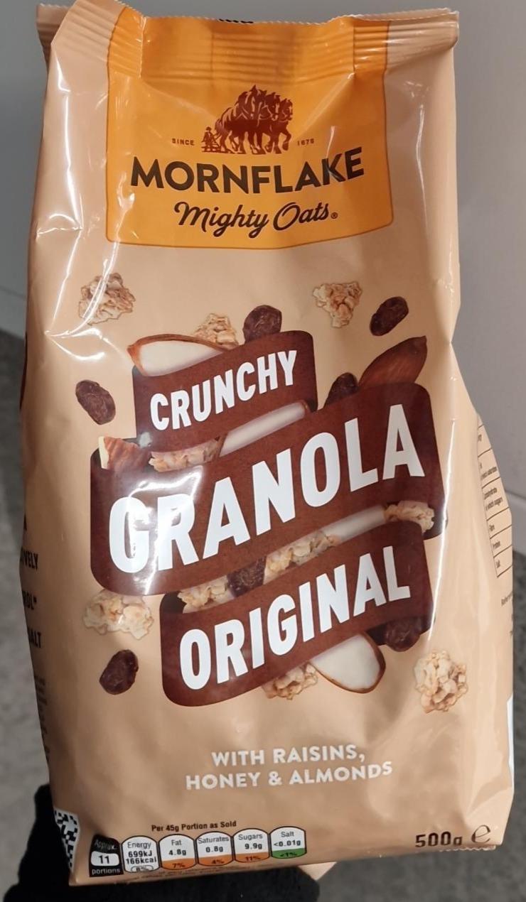 Képek - Crunchy granola original with raisins Honey & Almonds Mornflake