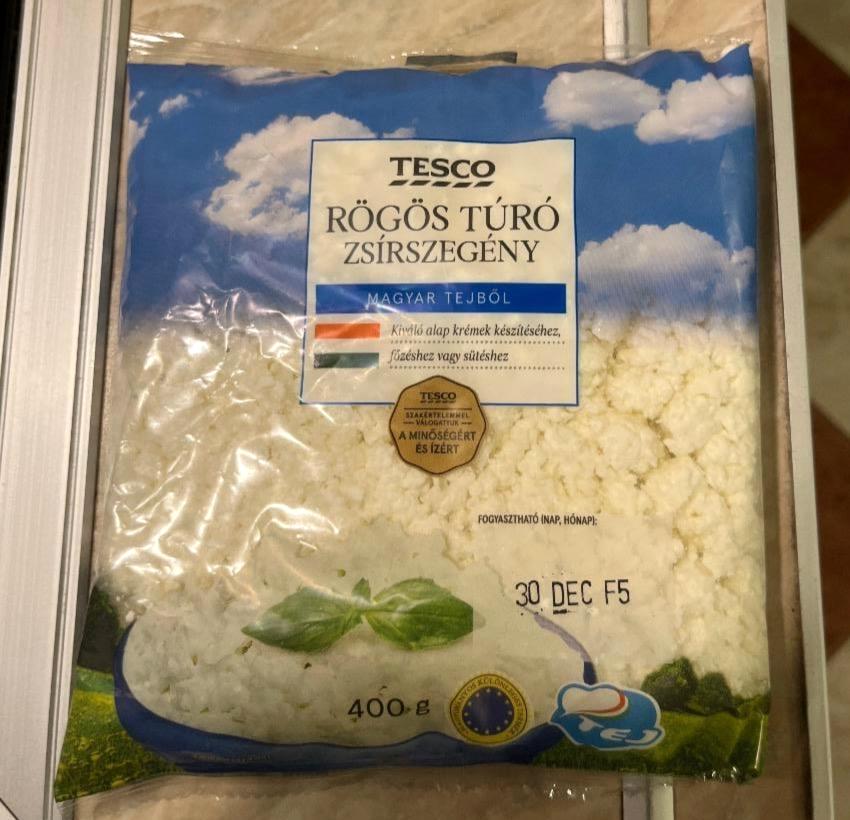 Képek - Zsírszegény rögös túró Tesco