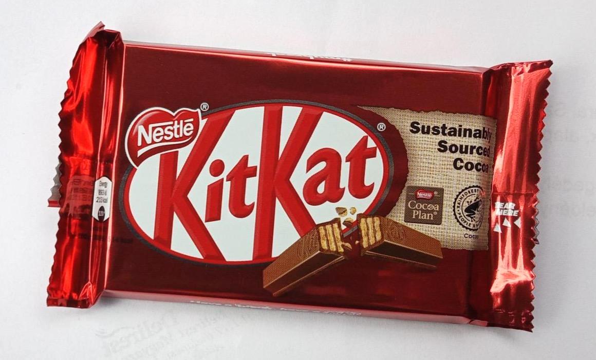 Képek - KitKat Ropogós ostya tejcsokoládéban Nestlé