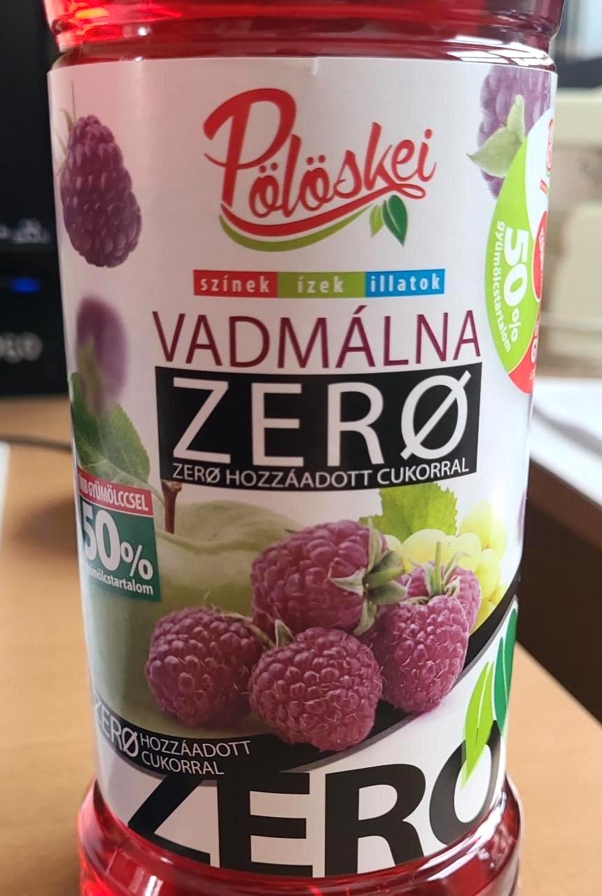 Képek - Vadmálna ízű szörp zero Pölöskei