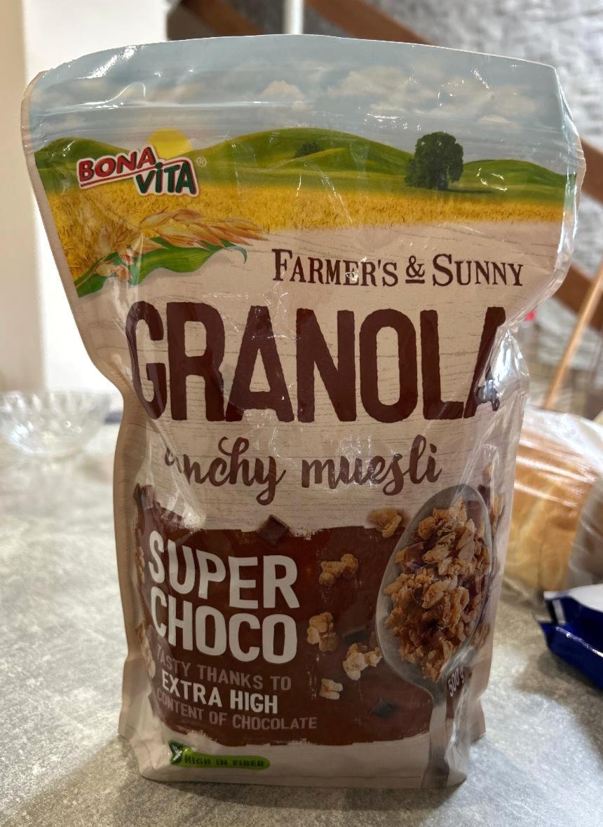 Képek - Farmer's & Sunny granola müzli szuper csokival Bona Vita