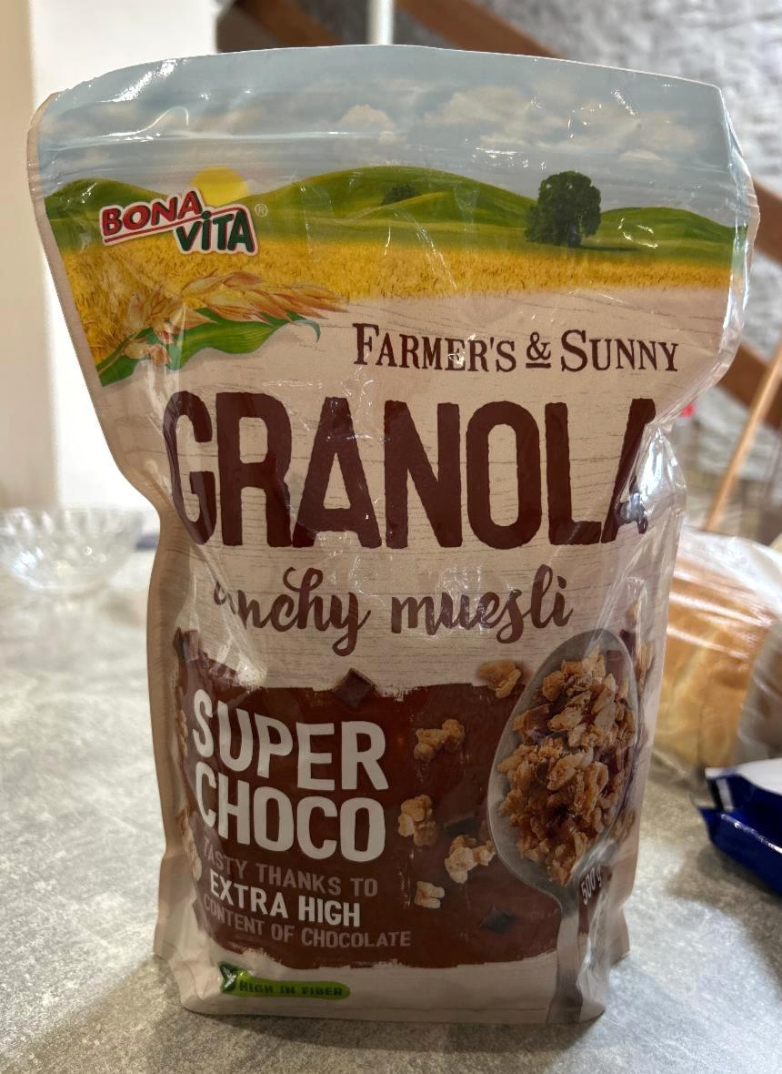 Képek - Farmer's & Sunny granola müzli szuper csokival Bonavita