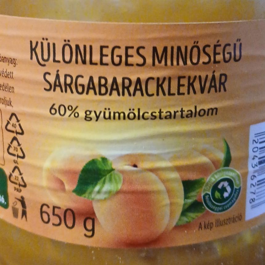 Képek - Különleges minőségű sárgabarack lekvár 60% gyümölcstartalom Lidl