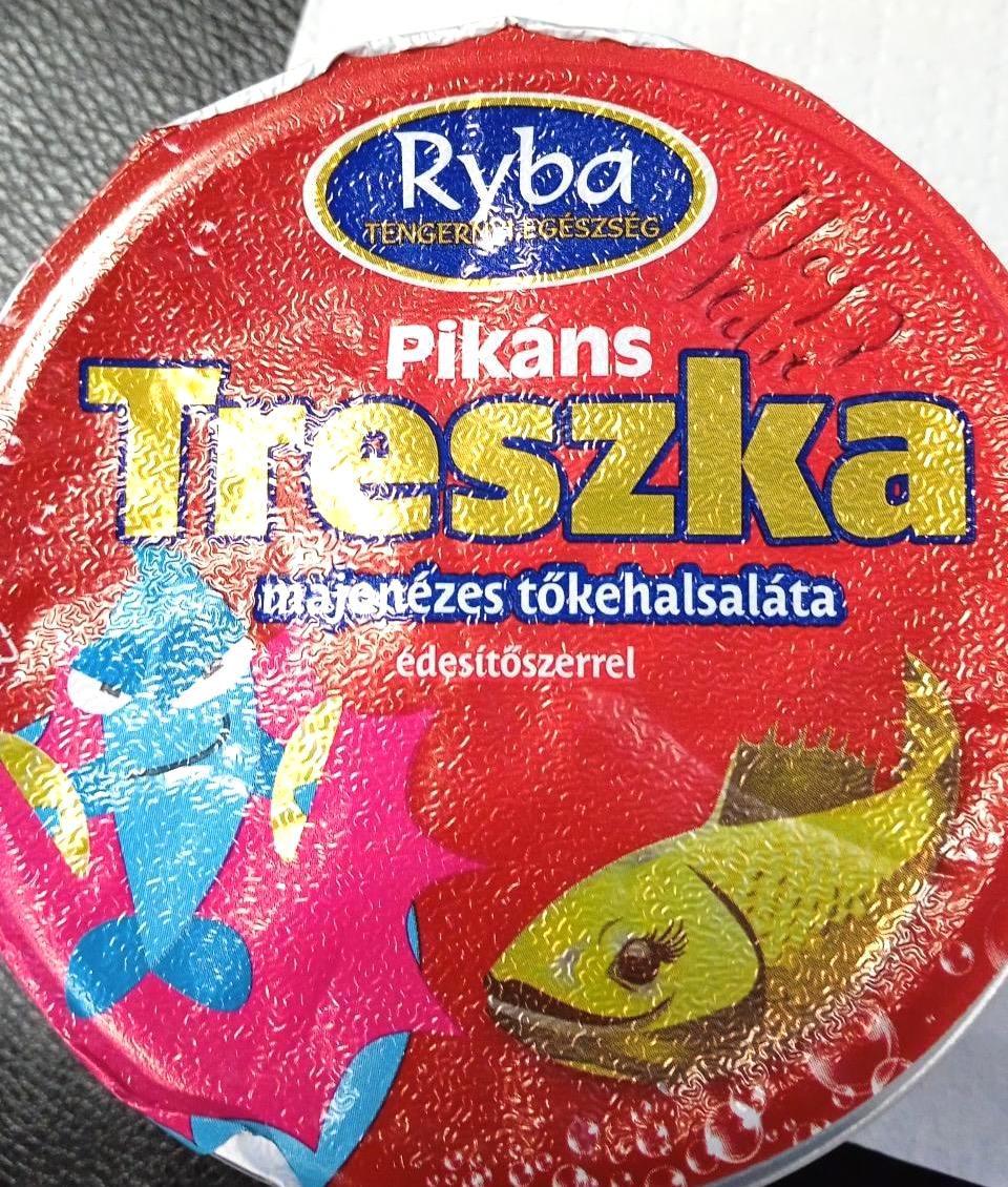 Képek - Treszka pikáns majonézes tőkehal saláta Ryba